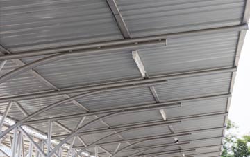 installing Dunnockshaw metal roofing